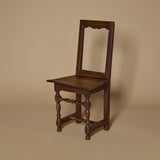 Chaise provinciale française ancienne de style Louis XIII