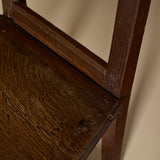 Chaise provinciale française ancienne de style Louis XIII