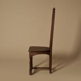 Early 20th Century Hand-Carved Gothic Revival Chair
