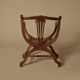 Early 1900s Italian Savonarola Chair