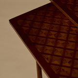 Tables gigognes anciennes à marqueterie de style Regency Revival