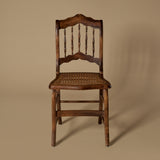 Mid 19th Century Turned Spindle & Cane Chair