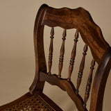 Mid 19th Century Turned Spindle & Cane Chair