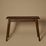 Vintage Rustic Minimalist Solid Wood Console Table