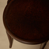Paire de chaises en bois courbé viennois vers 1900