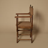 Chaise Curule Néoclassique Circa 1960