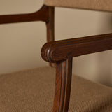 Chaise Curule Néoclassique Circa 1960