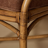 Ensemble de deux fauteuils italiens vintage en bambou style Chippendale