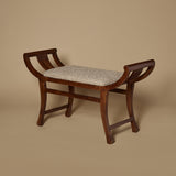 Banc curule ancien de style Empire français