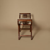 Banc curule ancien de style Empire français
