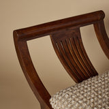 Banc curule ancien de style Empire français