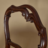Chaise de chambre victorienne ancienne