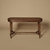 Banquette cannée de style Louis XVI