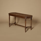 Banquette cannée de style Louis XVI