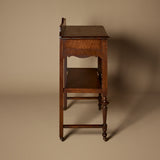 Circa 1900 Victorian Oak Console Table