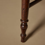 Antique Victorian Carved Wood Chair with Cane Seat