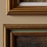 Duo of Small Frames with Nénuphars & Le service ancien