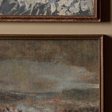 Duo de Petit Cadres Fleurs de lin & Waterloo 1815