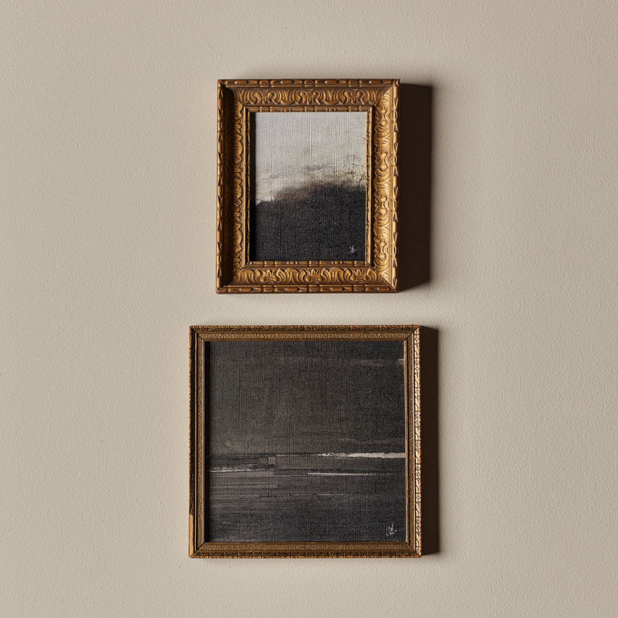 The Duo of mini frames Grit and Grace & Wabi Sabi and a Hint of Cohen