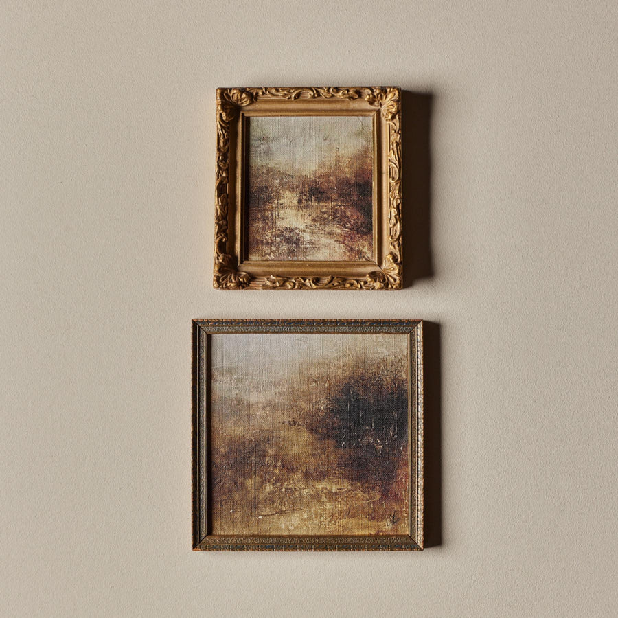 The Duo of mini frames She Knew the Way & Wait Until September