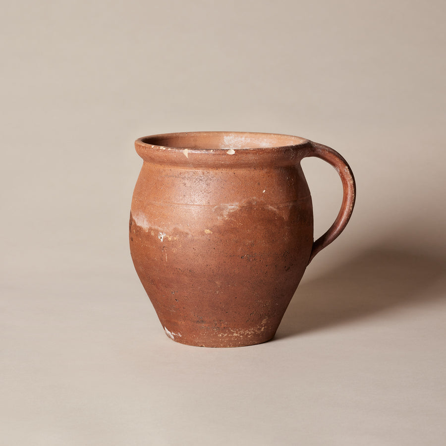 Antique French Pot with Handle