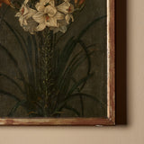 Unsigned European Antique Botanical Still Life with Lilies c.1900