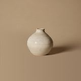Small Flower Vase (Beige)