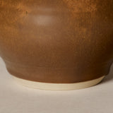 Brown small flower vase