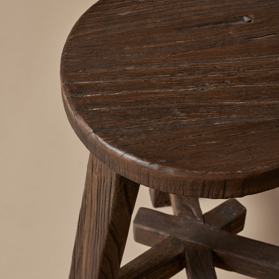 Dodi Low Wood Stool