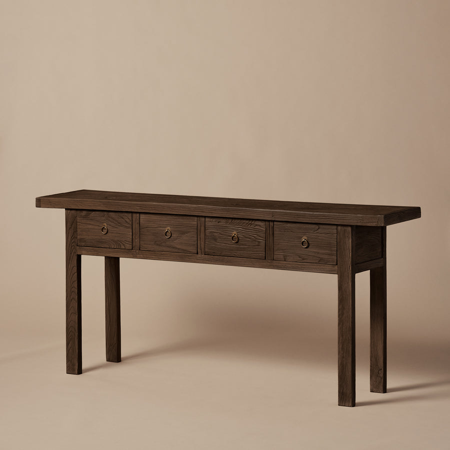 Mendoza 4 Drawers Console Table