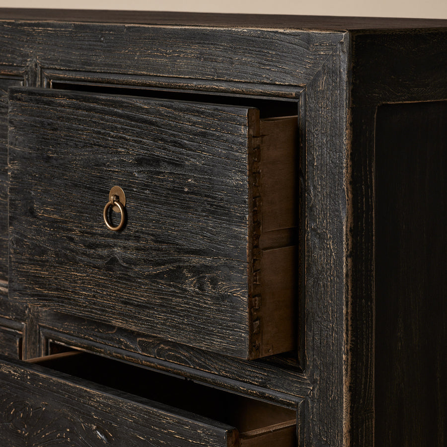 Rotterdam Sideboard 6 Drawers Cabinet