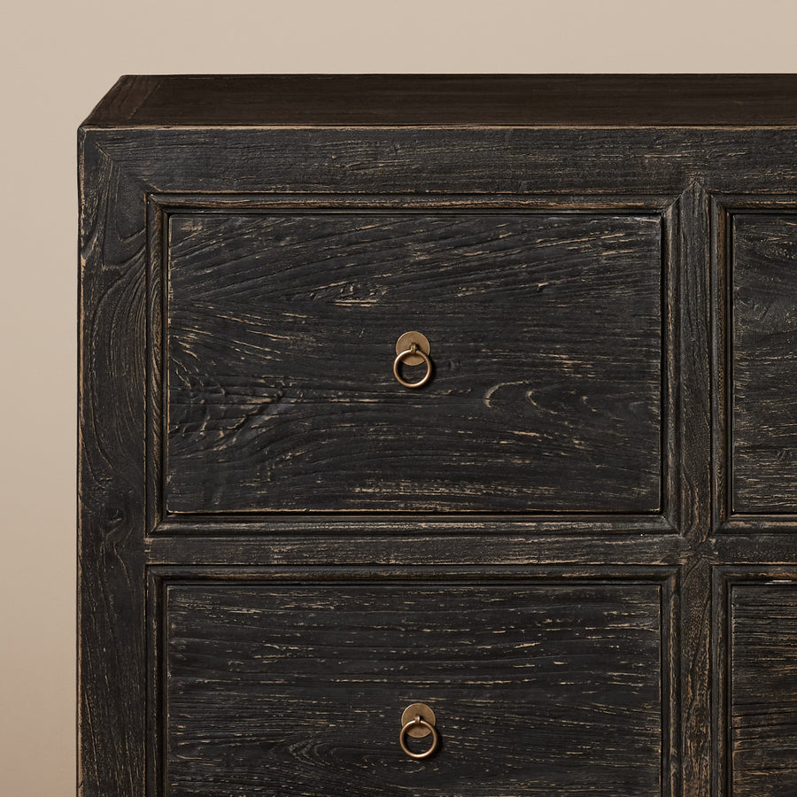 Rotterdam Sideboard 6 Drawers Cabinet