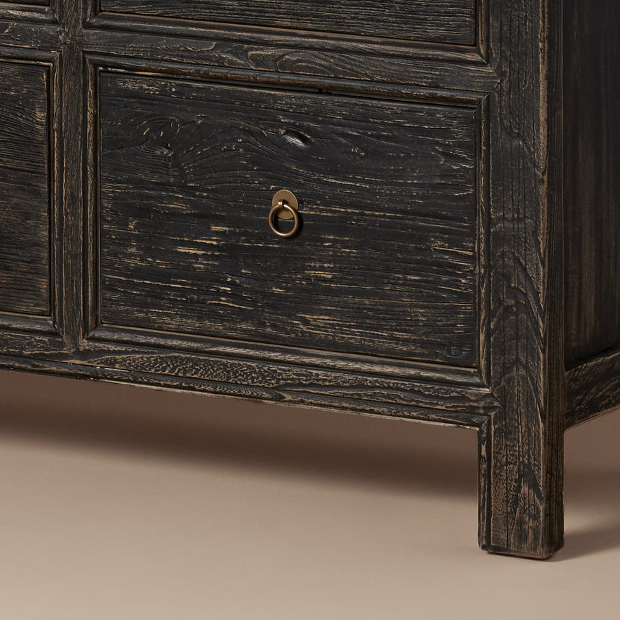 Rotterdam Sideboard 6 Drawers Cabinet