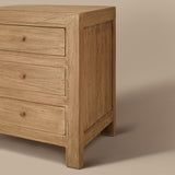 Table de chevet Raleigh (3 tiroirs)