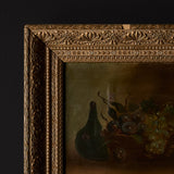 1940s Still Life European Oil Painting Signed ‘Petit’