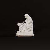Sculpture Néoclassique En Albâtre Signée par Donatello Gabbrielli