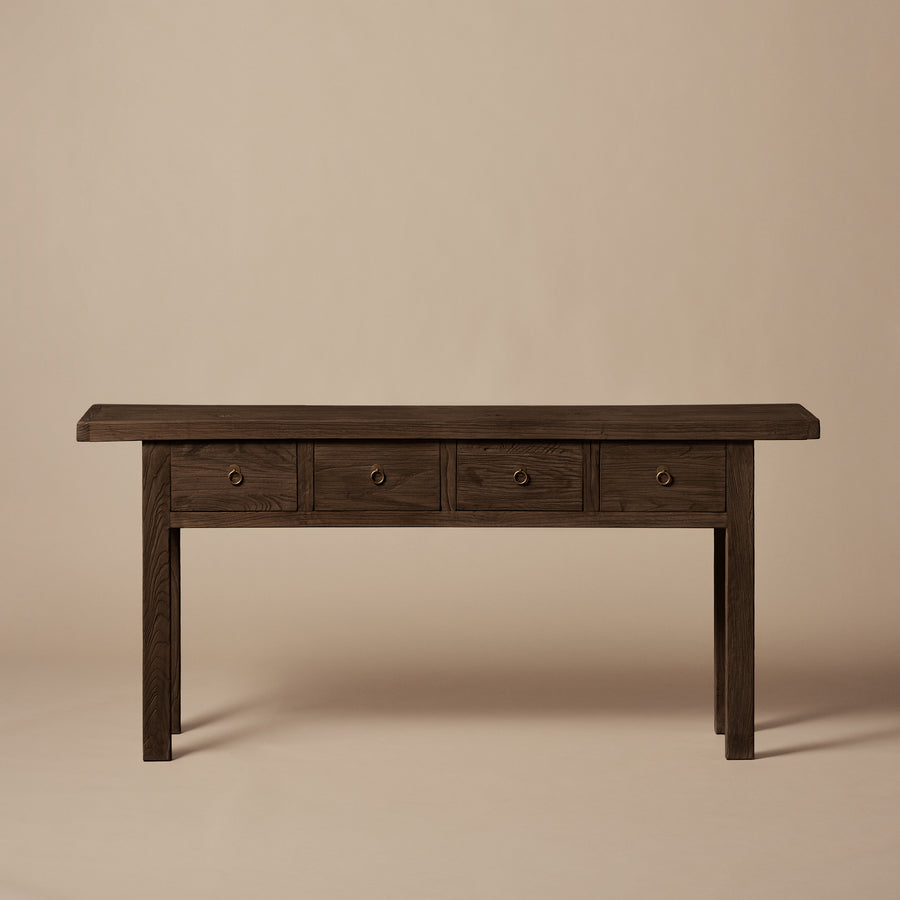 Mendoza 4 Drawers Console Table