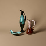 MCM Drip Glaze Pitcher Duo & Trinket Dish