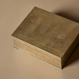 Engraved Guardian Lion Keepsake Box & Studio Pottery Bud Vase