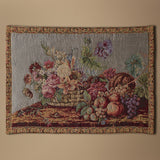 Vintage Belgian Gobelins Arts “The Abundant Table” Jacquard Tapestry