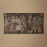 Vintage Belgian ‘The Vintages’ Grape Harvest Tapestry