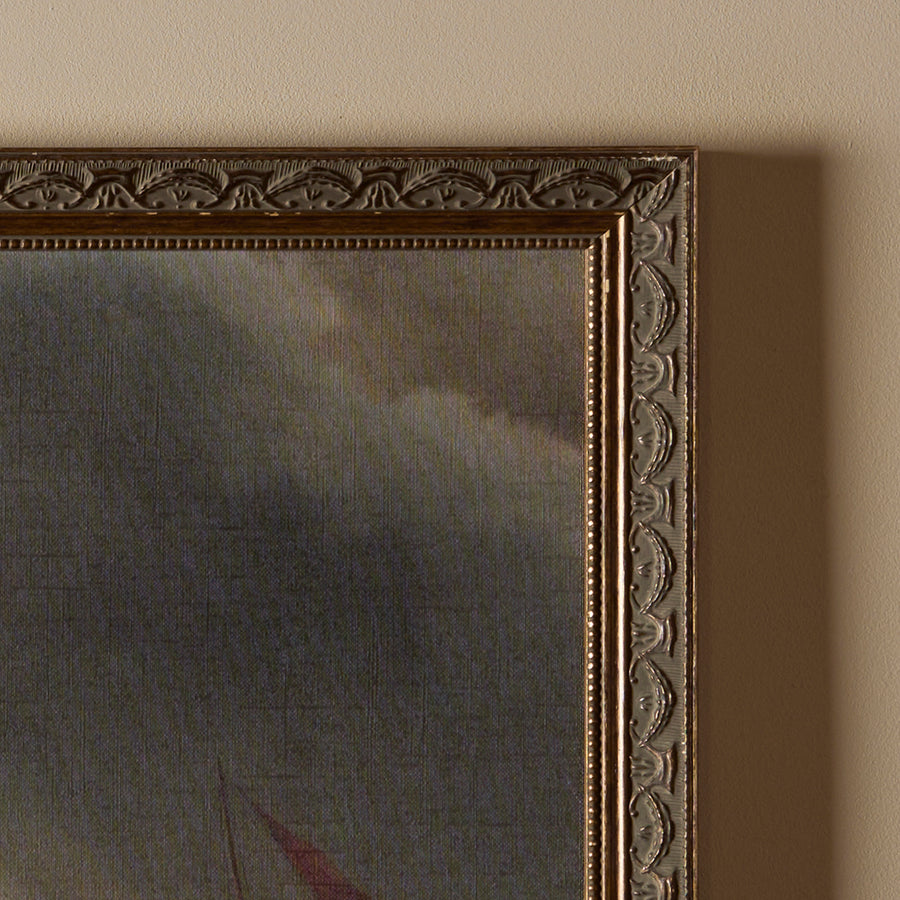 Tempête en mer (33" x 21")