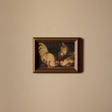 Coq & poules (13" x 10")