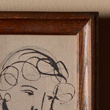 Le Visage (9" x 10")