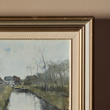 Les maisonnettes (18" x 16")