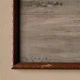 La mer blanche (16" x 14")