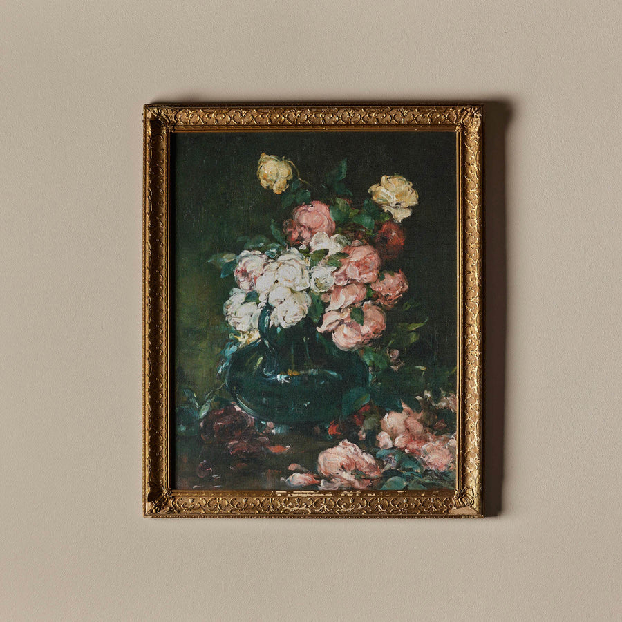 Élégance florale (28" x 35")