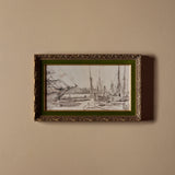 Esquisse portuaire (19" x 12")