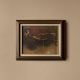 La pianiste (18" x 15")