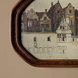 Les maisons d'Antwerp (17" x 11")